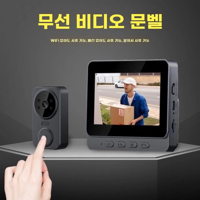 F. 비디오 도어벨  64G 메모리 카드S8o